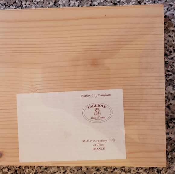 Laguiole cutlery: knife and forks - Picture 4 of 4